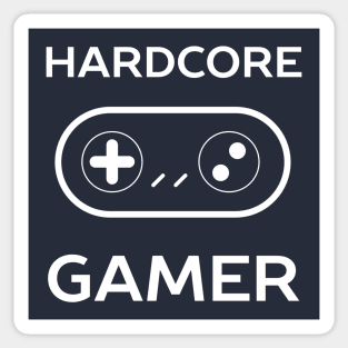 Hardcore Gamer T-Shirt Sticker